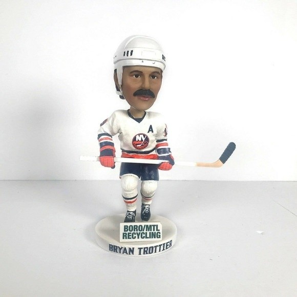 New York Islanders Bobblehead bobble head Bryan Trottier BORO RECYCLING 2009 - Picture 1 of 12